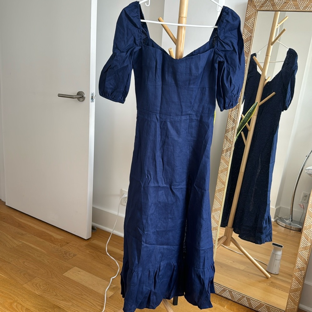 NWOT - Reformation Belgium Linen Dress